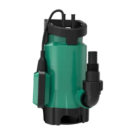 Фото для Насос PUMPMAN дренажный GS750N (частицы до 25мм, 750Вт, Hmax-9м, Qmax-210л/мин, пласт.,с поплавком)