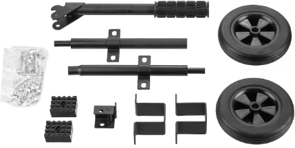 Фото для ЗУБР № 1 для генераторов мощностью до 3500 Вт, набор колес + рукоятка (НКР-1)