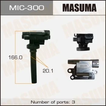 Фото для Катушка зажигания MASUMA, MIC300/KD9007/CT26/DFIC0509 COLT, LANCER / 4G13, 4G15