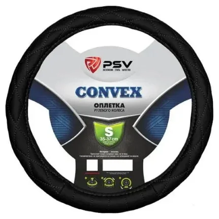 Фото для Оплётка на руль PSV CONVEX (Черный) S