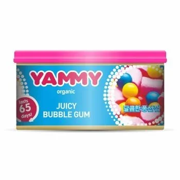 Фото для Ароматизатор с растит. наполнителем «Yammy», Органик, баночка «Bubble gum»