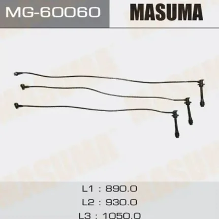 Фото для Бронепровода MASUMA,MG-60060/ 19037-62010 /RCTE66/50060 1KZTE, 5VZFE (в к-те 3 провода)