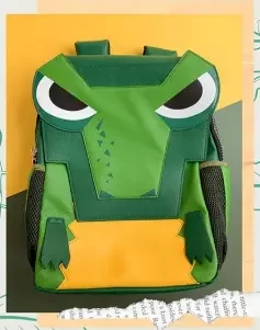 Рюкзак школьный "Крокодил"