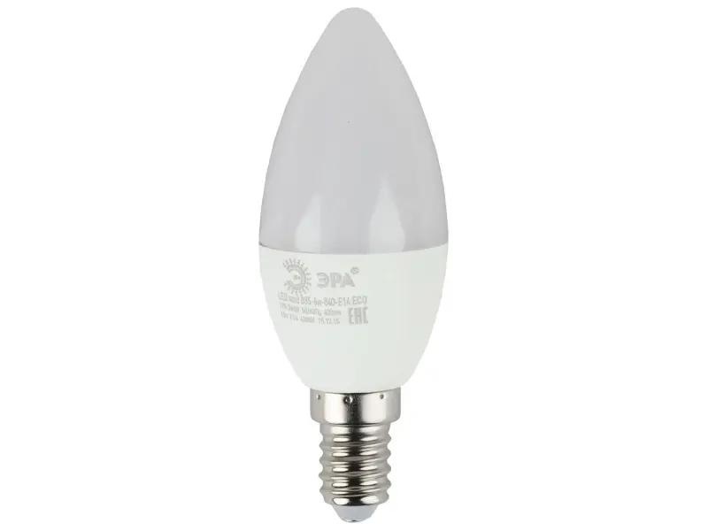 Лампа ЭРА LED smd B35-6w-840-E14 \