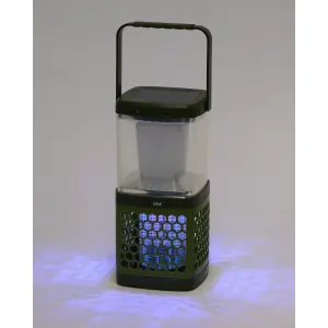 Лампа ERAMF-08 ЭРА противомоскитный кемпинговый фонарь аккум. с солн. бат. \