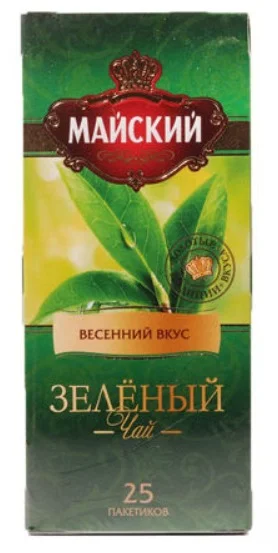 Чай Майский 25п. Зеленый