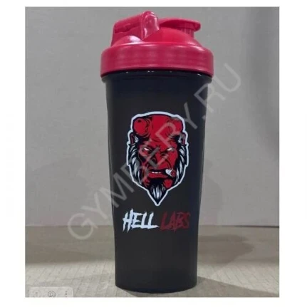 Фото для Hell LABZ Шейкер "Бык" 600мл, без крючка, (черный) шт, арт. 2614002