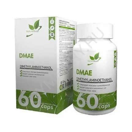 Фото для Natural Supp DMAE 250 mg 60 caps, шт., арт. 2607044