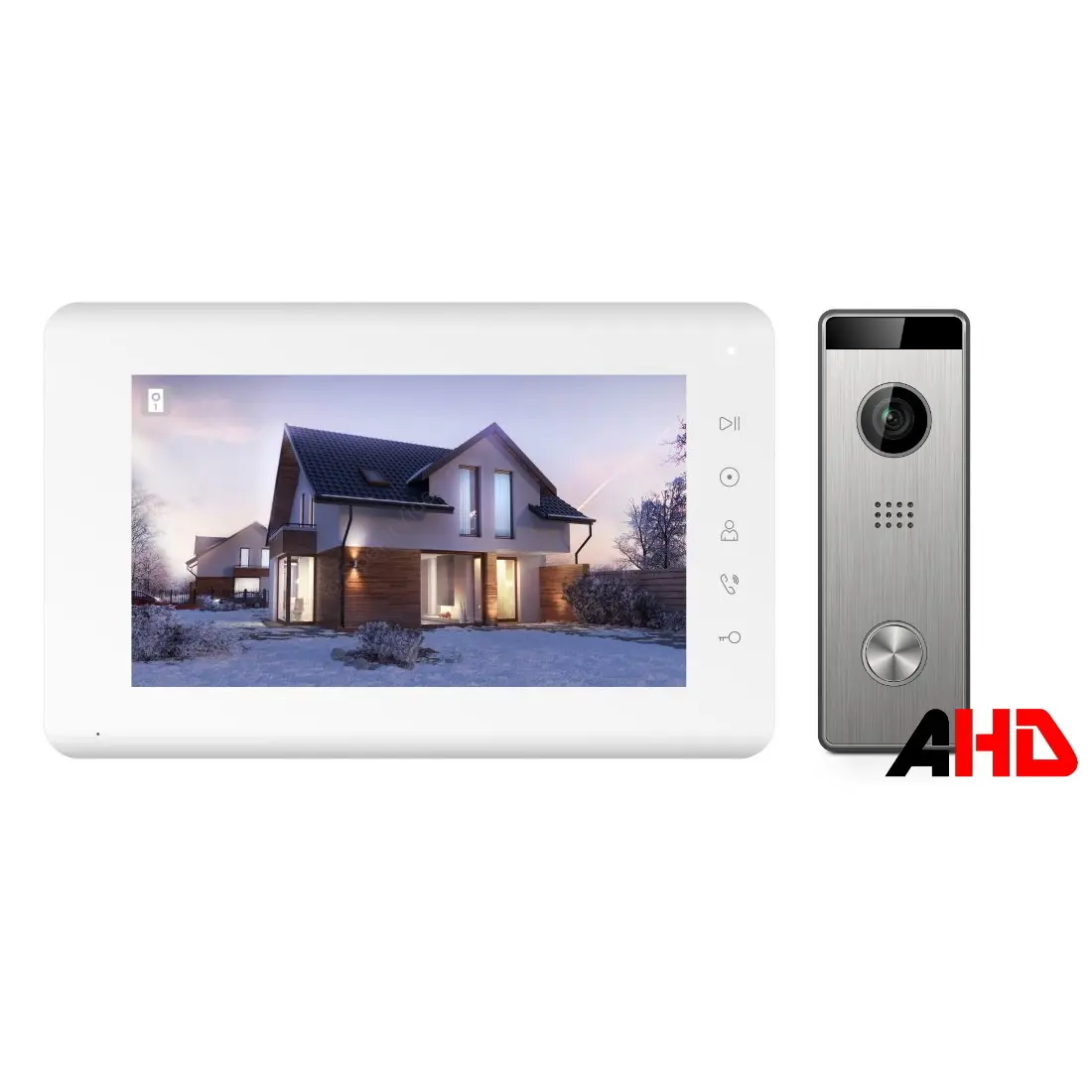 Комплект HD видеодомофона 7" Tantos "MiaHD + TrinitiHD"