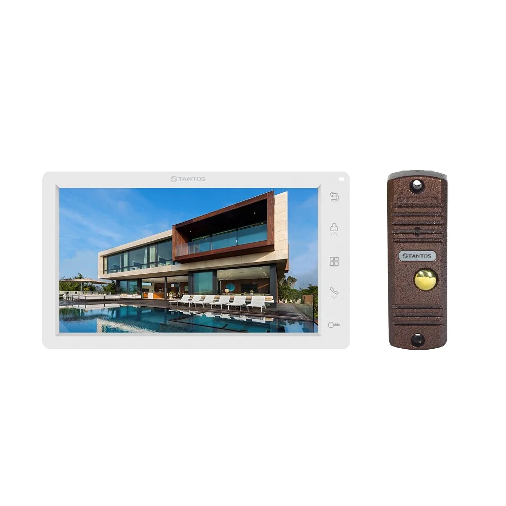 Комплект HD видеодомофона Amelie HD SE kit (White)