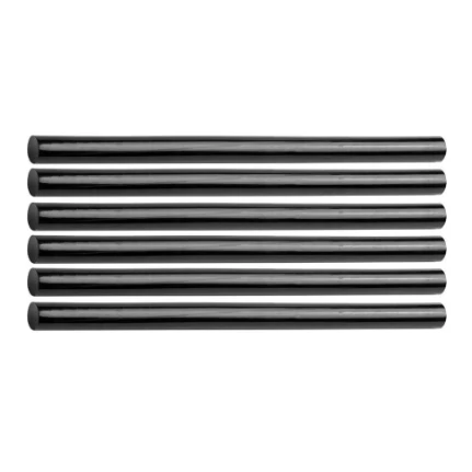 Фото для Тержни клеевые 11х200мм ( 6шт) черные по ковролину и коже - Stayer