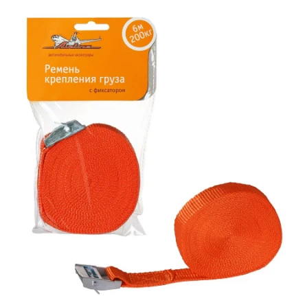 Фото для Стяжка крепления груза 10 м (35мм) 3т пакет - HITCH RS REGULAR