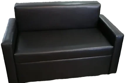 Кожаный диван для офиса