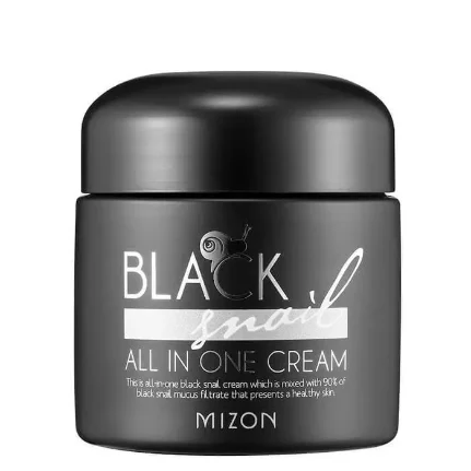 Фото для Крем для лица с экстрактом черной улитки Mizon Black Snail All In One Cream 75 ml