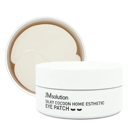 Фото для JMSolution Silky Cocoon Home Esthetic Eye Patch Гидрогелевые патчи с протеинами шёлка 60шт