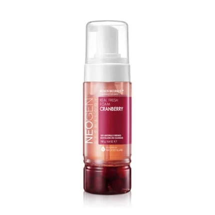 Фото для Витаминная пенка для умывания с ягодами клюквы Neogen Dermalogy Real Fresh Foam Cleanser Cranberry
