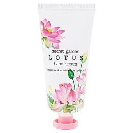 Фото для Крем для рук с экстрактом лотоса Jigott Secret Garden Lotus Hand Cream 100 мл