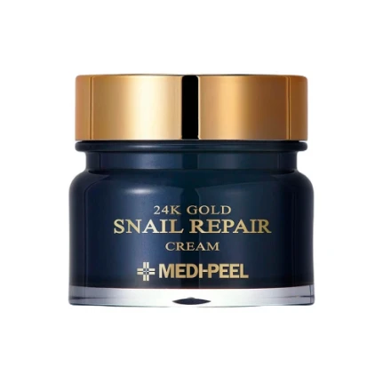 Фото для КРЕМ С КОЛЛОИДНЫМ ЗОЛОТОМ И МУЦИНОМ УЛИТКИ MEDI-PEEL 24K GOLD SNAIL REPAIR CREAM