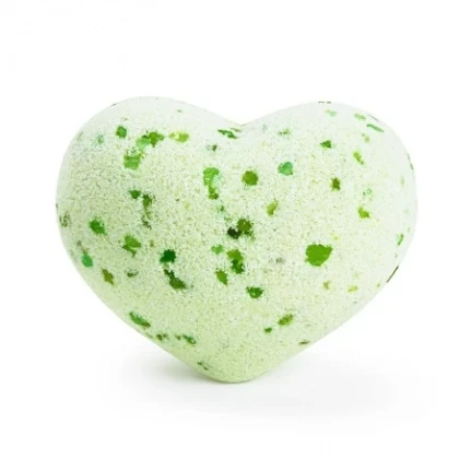 Фото для Savonry, Сердечко соляное для ванны с солью Лемонграсс 120g