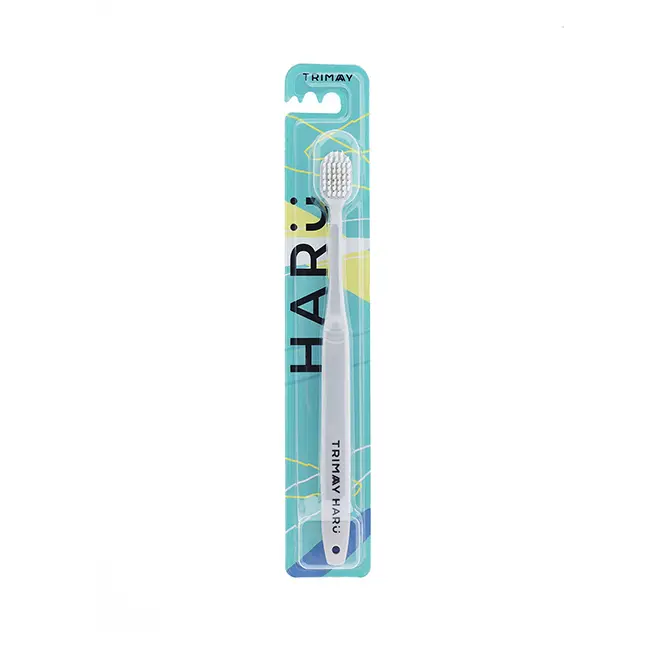 Зубная щетка с антибактериальным покрытием Trimay Haru White Toothbrush (1 шт)