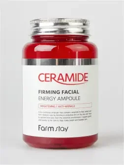 Фото для FarmStay Ceramide Firming Facial Energy Ampoule Ампульная сыворотка с керамидами для восстановления и защиты кожи лица