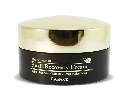 Крем для лица Deoproce Snail Recovery Cream Восстанавливающий крем для лица с фильтратом слизи улитки