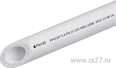 Фото для Труба FERAT PPR-AL-PE-RT 25х4.0 PN25 LUX 4 м
