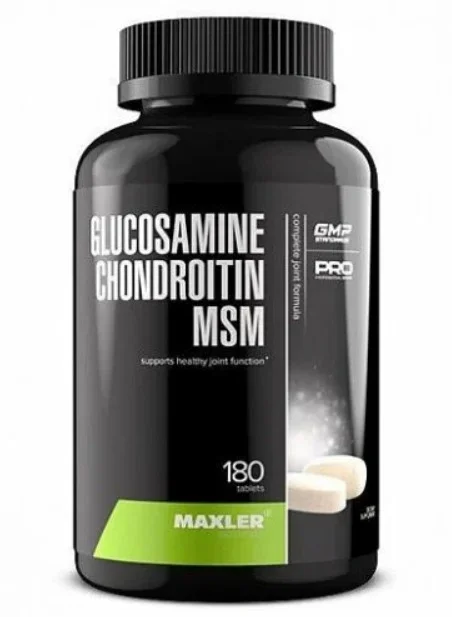 Комплекс для суставов и связок MAXLER Glucosamine-Chondroitin-MSM 180табл