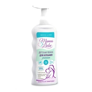 Фото для Пенка Mamas Liebe детская для купания premium 250мл с 0мес