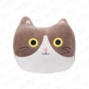Фото для Игрушка мягконабивная круглый кот релакс 33см