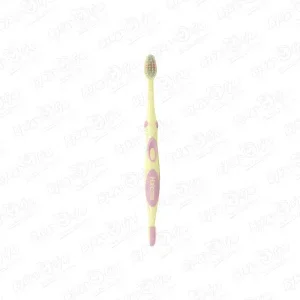 Фото для Зубная щетка HANIL мануальная морской конек розовый с 6-9лет