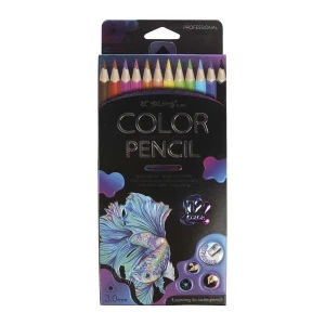 Фото для Карандаши цветные JUNGER акварельные 12шт 3мм