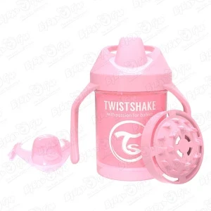Фото для Поильник TWISTSHAKE mini cup розовый 230мл с 4мес