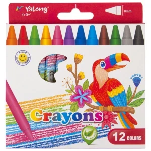 Фото для Мелки пластиковые 12 цветов 8 мм