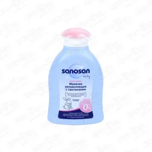 Фото для Молочко SANOSAN baby увлажняющее с пантенолом 200мл c 0мес