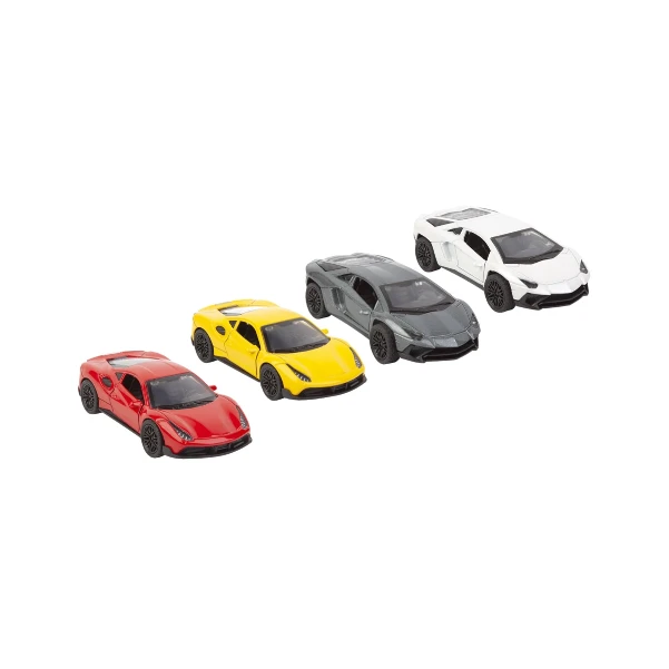 Фото для Автомобиль спортивный инерционный световые звуковые эффекты металлический в ассортименте