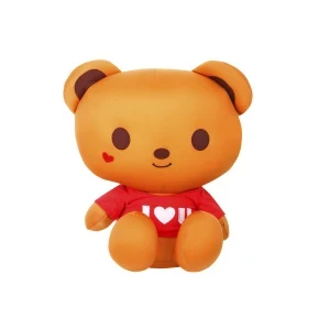 Фото для Игрушка мягкая Мишка в футболочке I love you 40см