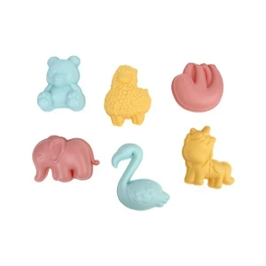 Фото для Набор песочных форм Животные 6шт