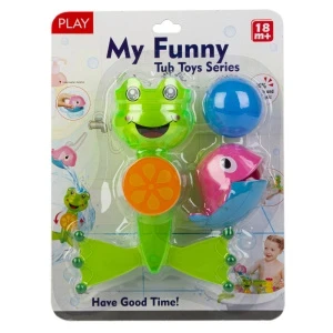 Фото для Игрушка для ванны Lanson Toys лягушка на присоске и кит