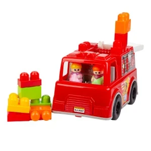 Фото для Конструктор пожарная машина крупный блок 20 элементов