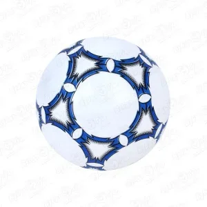 Фото для Мяч футбольный Синие кольца 20см