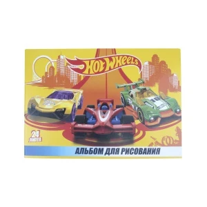 Фото для Альбом для рисования Hot Wheels 24 л