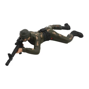 Фото для Фигурка солдата Lanson Toys движущаяся на батарейках звуковые эффекты 37см с 3лет