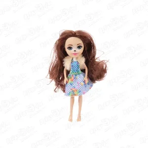 Фото для Кукла Лесная фея с тёмно-коричневыми волосами