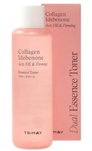 Trimay Collagen Idebenone Acti Fill&Firming Toner/Тонер-эссенция для упругости кожи с коллагеном