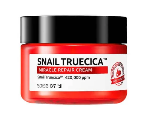 Some By Mi Snail Truecica Miracle Repair Cream/ Восстанавливающий крем с муцином черной улитки