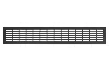 Вентиляционные решетки 80*480, черный, VG-80480-20 100шт/кор