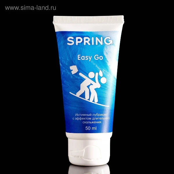 Фото для Гель-лубрикант Spring Easy Go, интимный, длительное скольжение, 50 мл