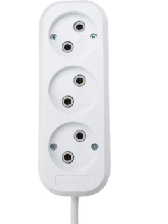 Фото для Удлинитель 3x7м без заземл. 10А IP20 Е-203 ПВС 2x1 АБС-пластик UNIVersal 9631966