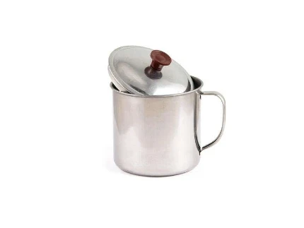 Фото для Кружка металлическая с крышкой КВ-11